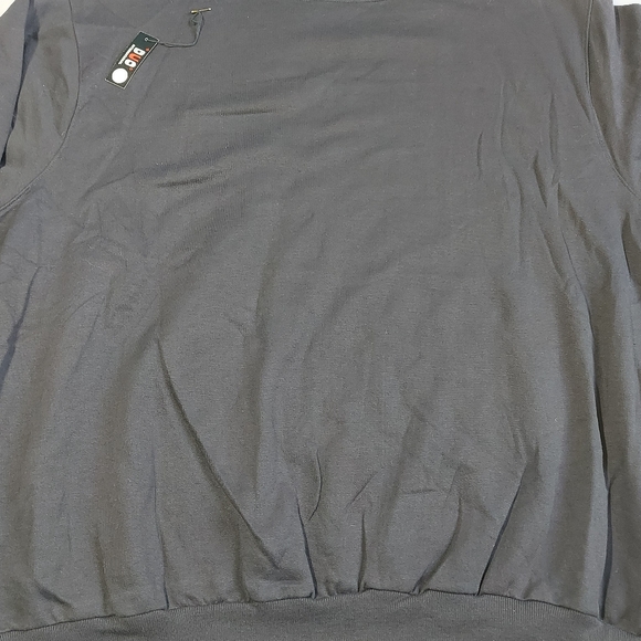 Duo International Vintage NWT Black Long Sleeve Sweatshirt, 3X - Picture 3 of 12